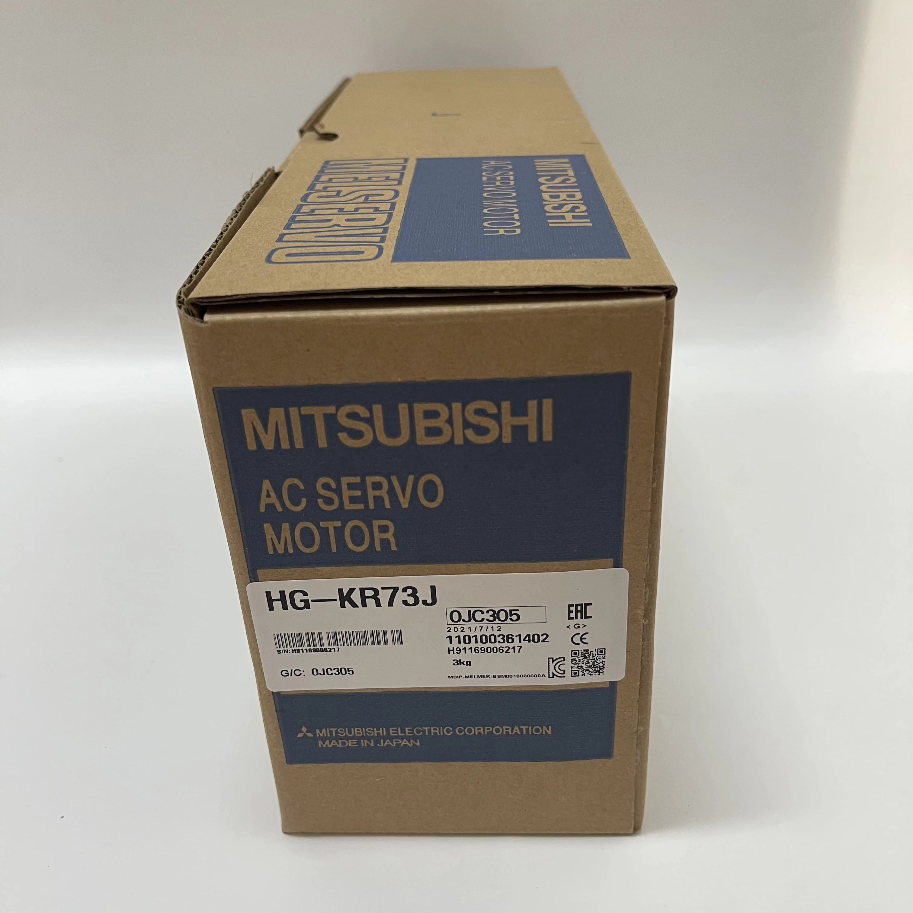 Mitsubishi AC Servo Motor HG-KR73J