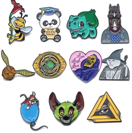 Custom Pin American Canadian Suit Metal Hat Saudi World National Hand