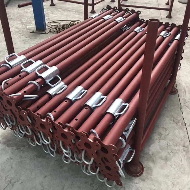 Adjustable Steel Support GI Bracket Retractable Scaffolding Steel Props for Construction