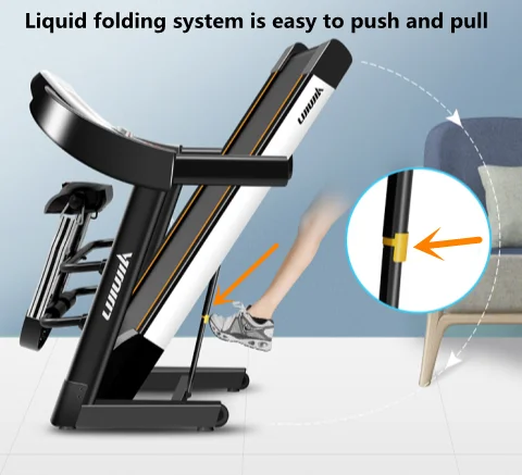 Lijiujia Easy Installment Treadmill Max User Weight 110kg Home Use Gym Exercise Equipment Folding Running Machine
