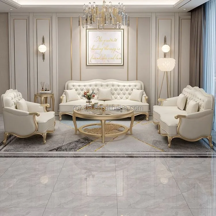 Shop Our Hot Sales American Luxury Button Sofa Set