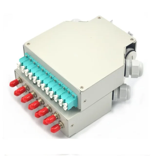 Removable Patch Panel Din Mount Fobot 12 Or 24 With Lc Duplex Buy Din Mount Fobot,Patch Panel