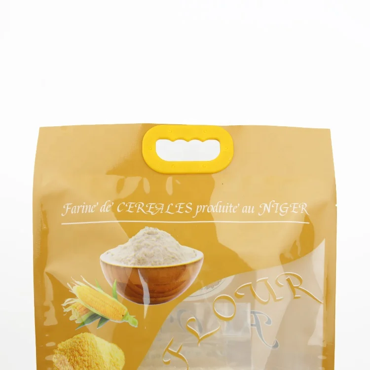 Campione gratuito 5kg 10kg stampa personalizzata sacchetto di