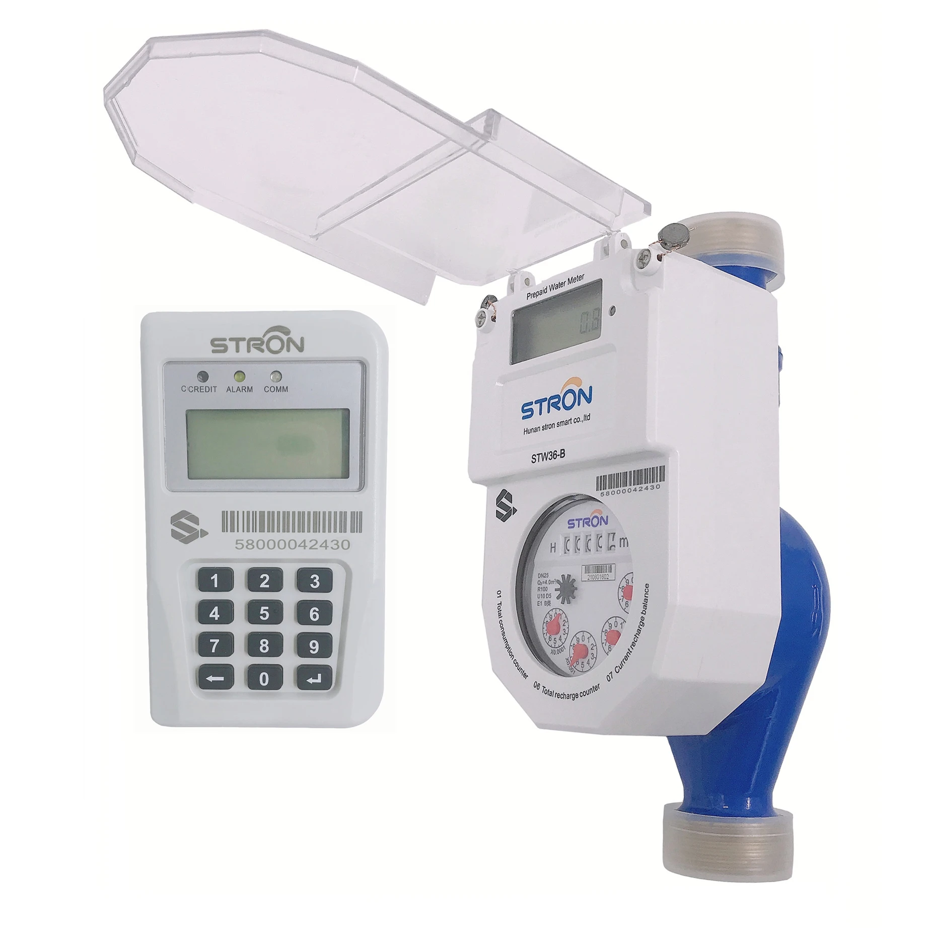 Prepaid Water Meter With Split CIU