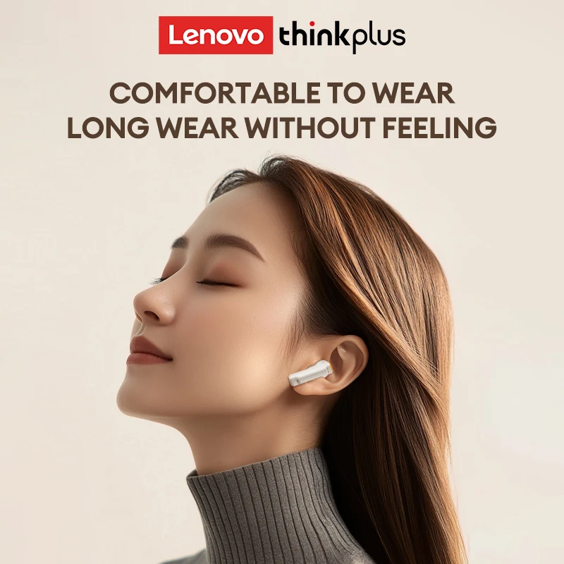 Original Lenovo LP27 Earphones Wireless BT V5.4 HIFI Stereo Surround Headphones Call Noise Cancelling Earbuds Long Endurance