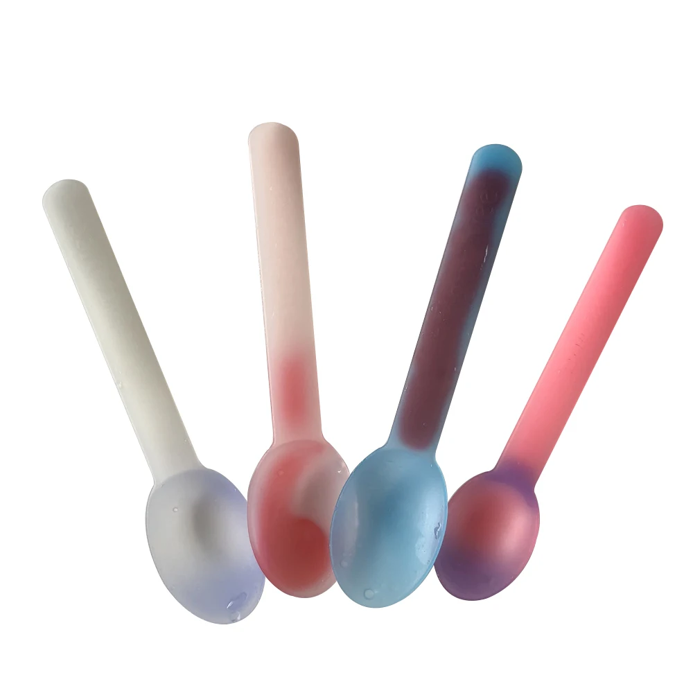 OEM Thermochromic Ice Cream Cold Sensitive Color Changing Spoon