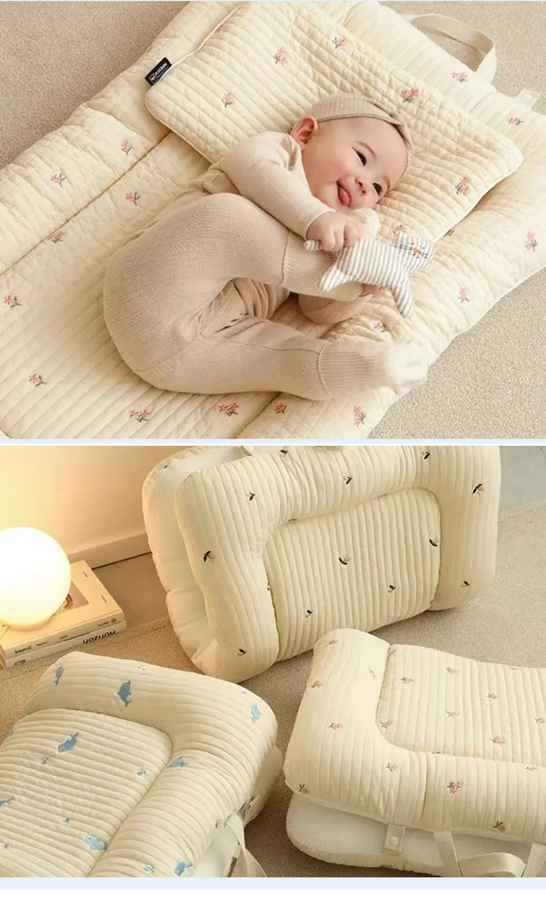 New Arrivals Ins Baby Folding Mattress For Sleeping Cotton Diaper