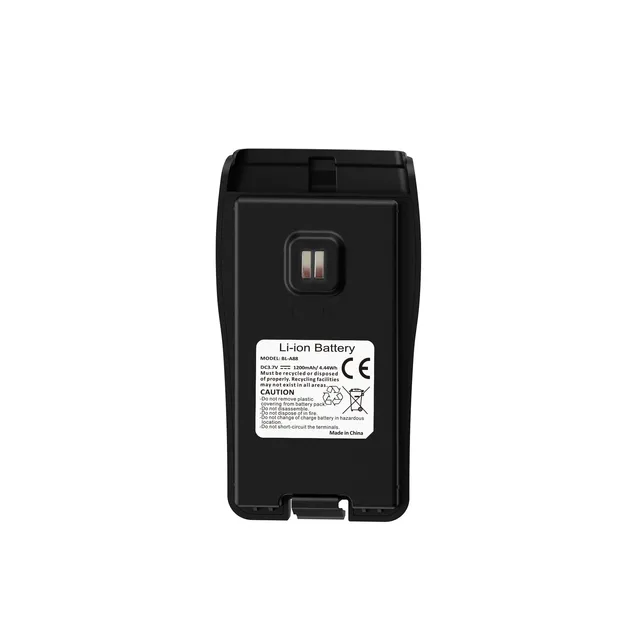 BL-A88 High Capacity 1200mAh Li-ion Battery for BF-88ST Pro for Radio 3.7V Compact Design for Walkie Talkie Users