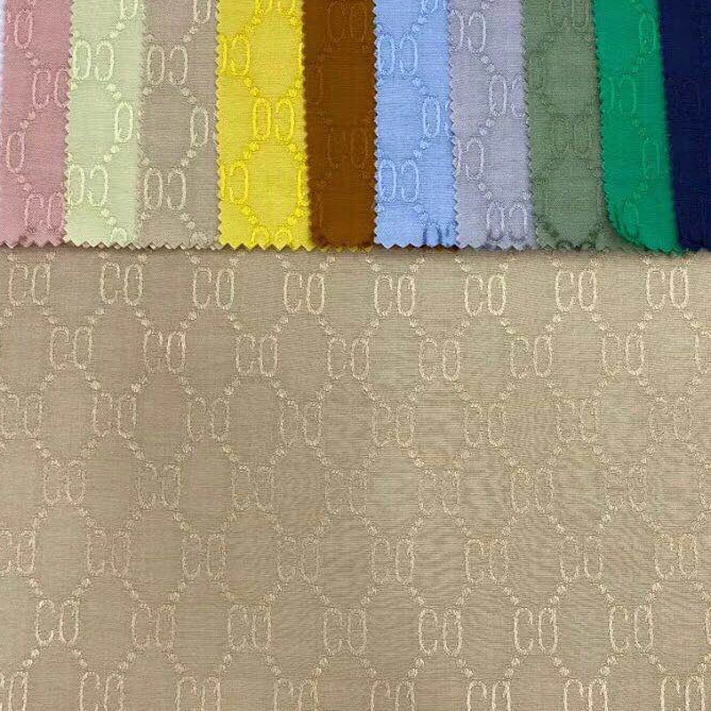 Woven Stripe Leopard Plain Dot Tie Dye Satin Electronic Viscose Rayon Jacquard Brocade Fabric Manufacturer for Scarf Dress
