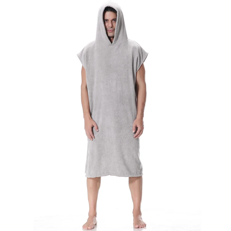 Odot Serviette Poncho De Surf Microfibre à Séchage Rapide - Robe à Capuche Pour Sport Nautique Adulte