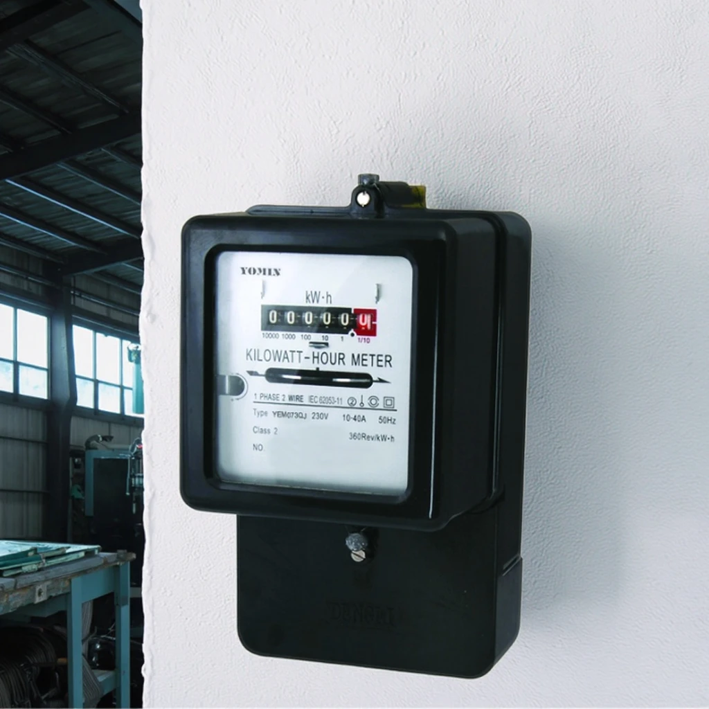 AC Front Board Single Phase KWH Meter Indoor Outdoor Energy Meter DD862 Active Energy Meter