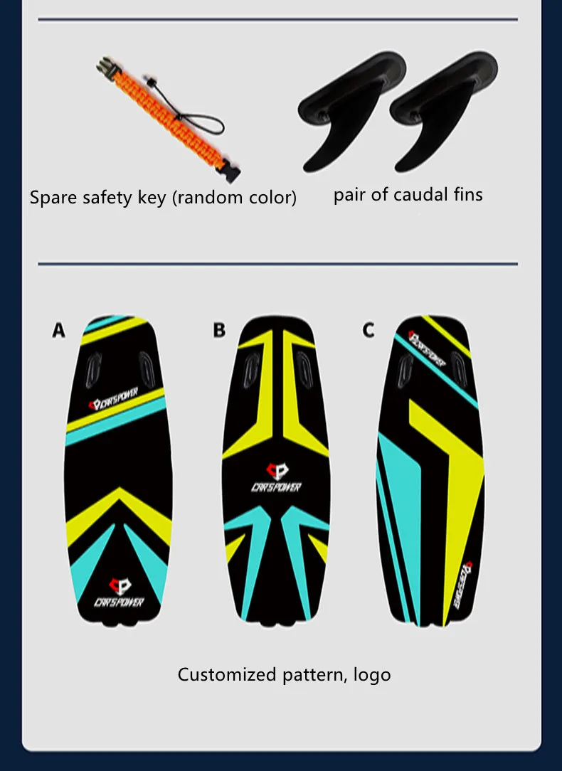 58km/h Electric Surfboard Motorized Electric Jet Body Board Electric