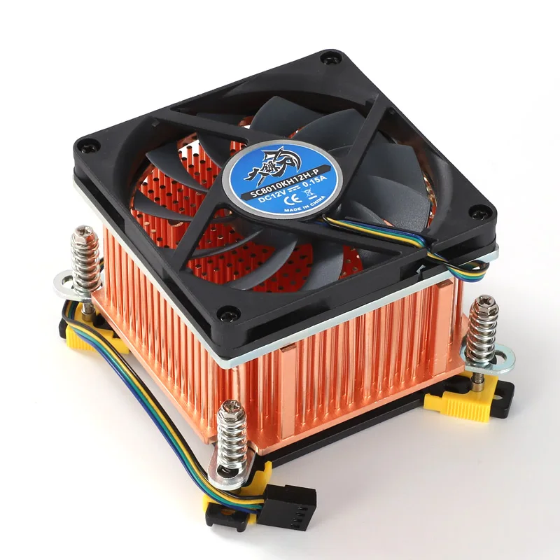 Custom Pc Radiator Fan Cooler Cpu 12v Aircooled 80.4 * 81.2 * 30mm