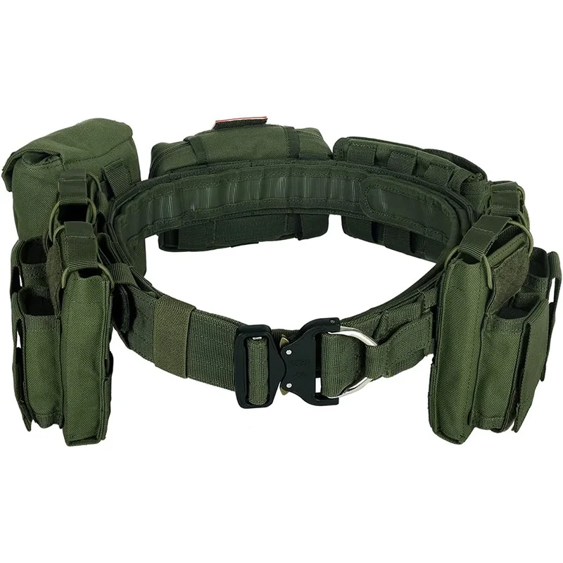 High-quality Durable Adjustable Duty Belt Multifunctional Wear-resistant Utility Belt With Pouches Duty Belt