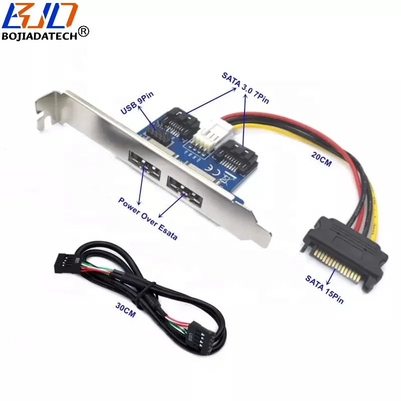 Wholesale Port 5V Power Over ESATA to USB 9Pin SATA 7Pin Adapter Converter Expansion Card Connect to 2.5" 3.5" Hard Disk From m.alibaba.com