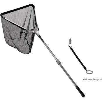 dunlop fishing landing net with telescopic handle Joy Fish Large Collapsible & 32