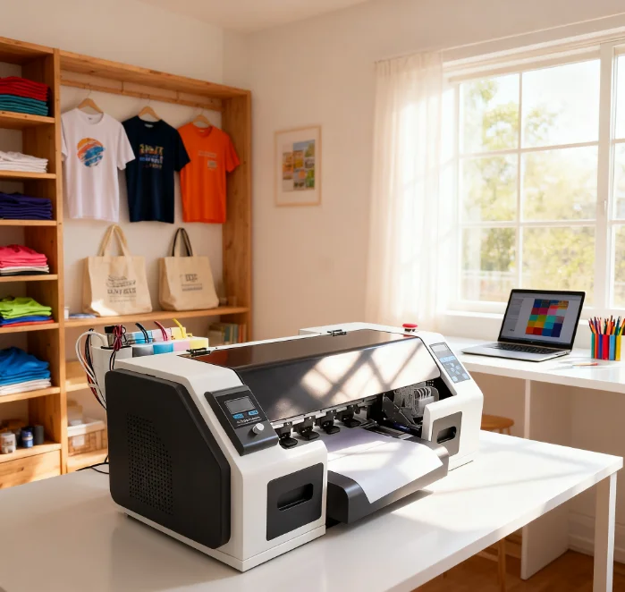 New Small 30cm A3 DTF Printer XP600 Desktop Inkjet Shaker T-Shirt Printing Waterproof Digital Automatic 1440 DPI Pigment