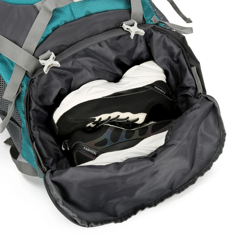 Custom Professional Waterproof Lightweight Mountain Backpack 60L Hike  Carrier Bag for Men Women