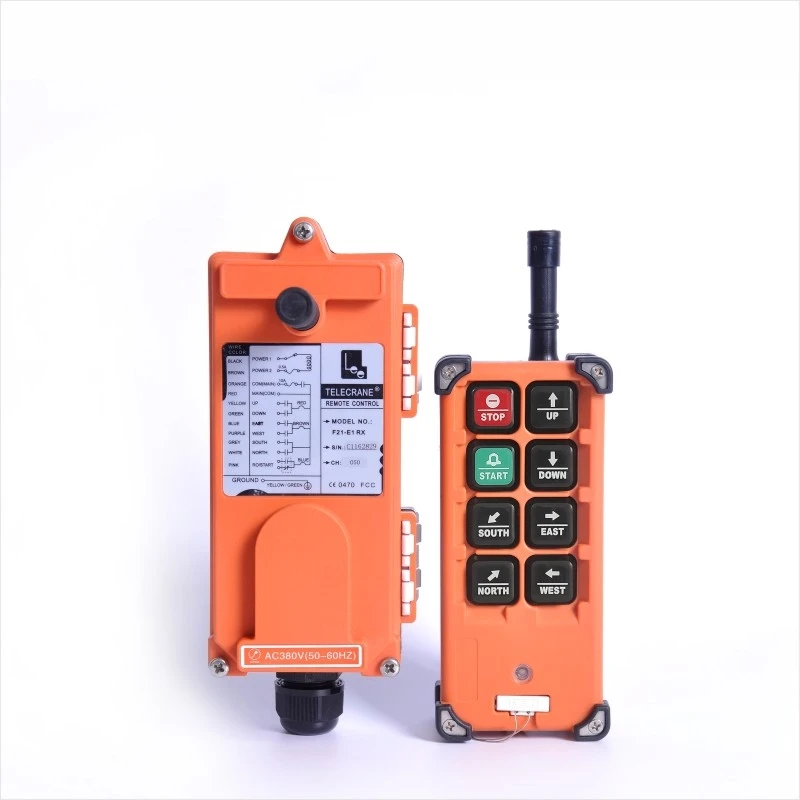 Hoist Crane Radio Industrial Wireless Remote Control Transmitter&Receive F21-E1B 