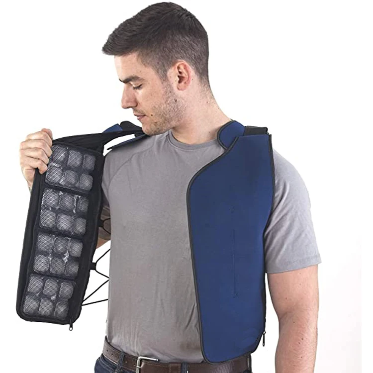 Trending Products 2024 New Arrivals Ice Water Circulating Cooling Vest Ice Pack Jacket