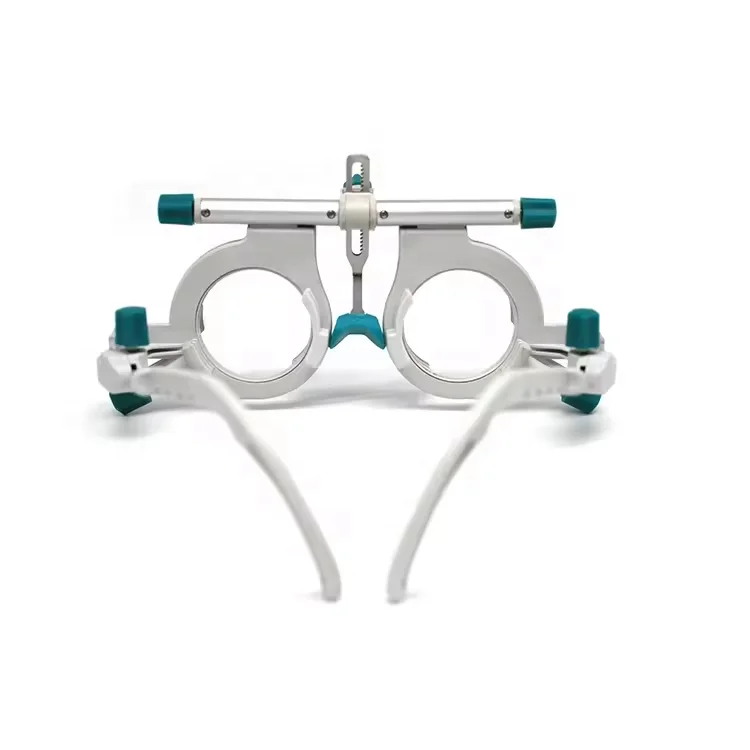 Trial Lens Frame UTF-T4880 Top Quality White Metal Universal Trial Frame for Eye Optometry Optical Lens Trail Lens Set