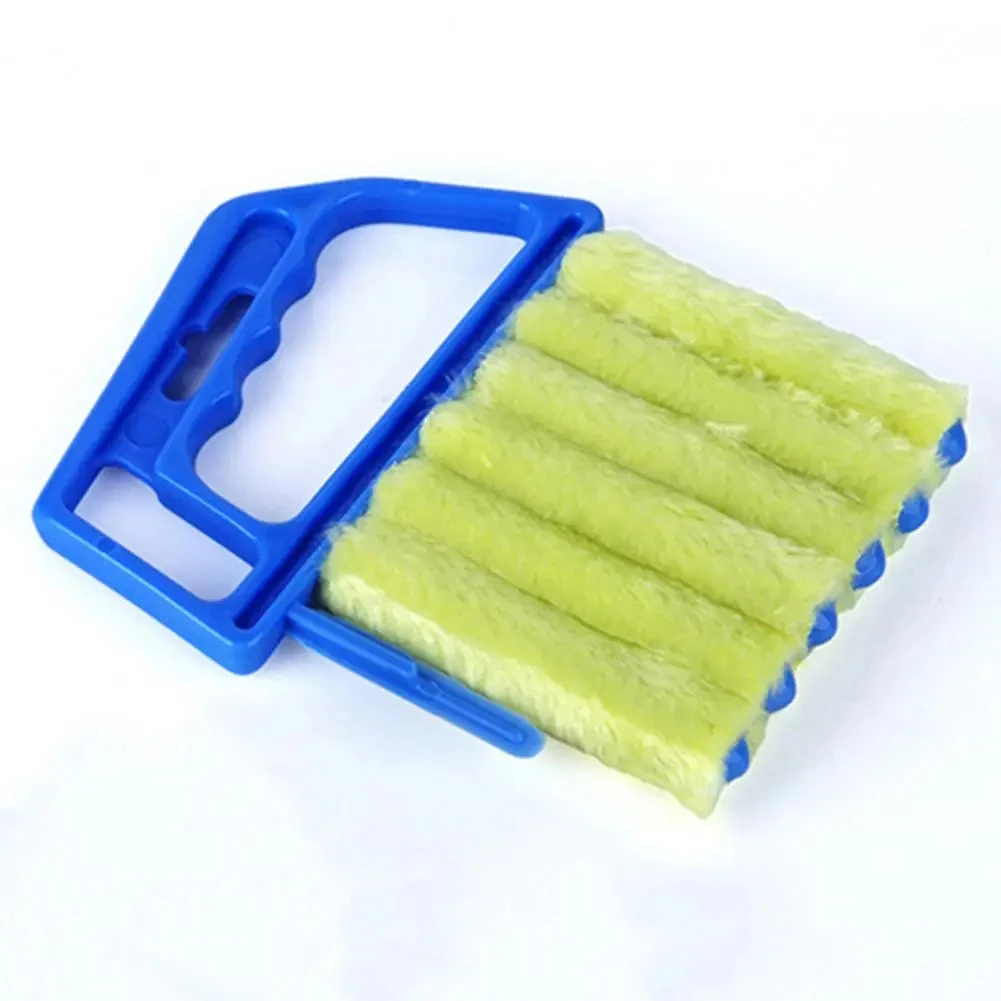 Useful Blind Blade Cleaning Cloth Window Cleaning Brush Microfiber Air Conditioner Duster Car Electric Fan Cleaner Washable Tool