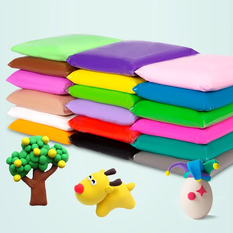 Modeling Clay Light Plasticine Soft Clay Air Drying Soft Polymer Clay  Educational Toy Special Diy Fluffy Clay Toys 36colors/set - Modeling  Clay/slime - AliExpress
