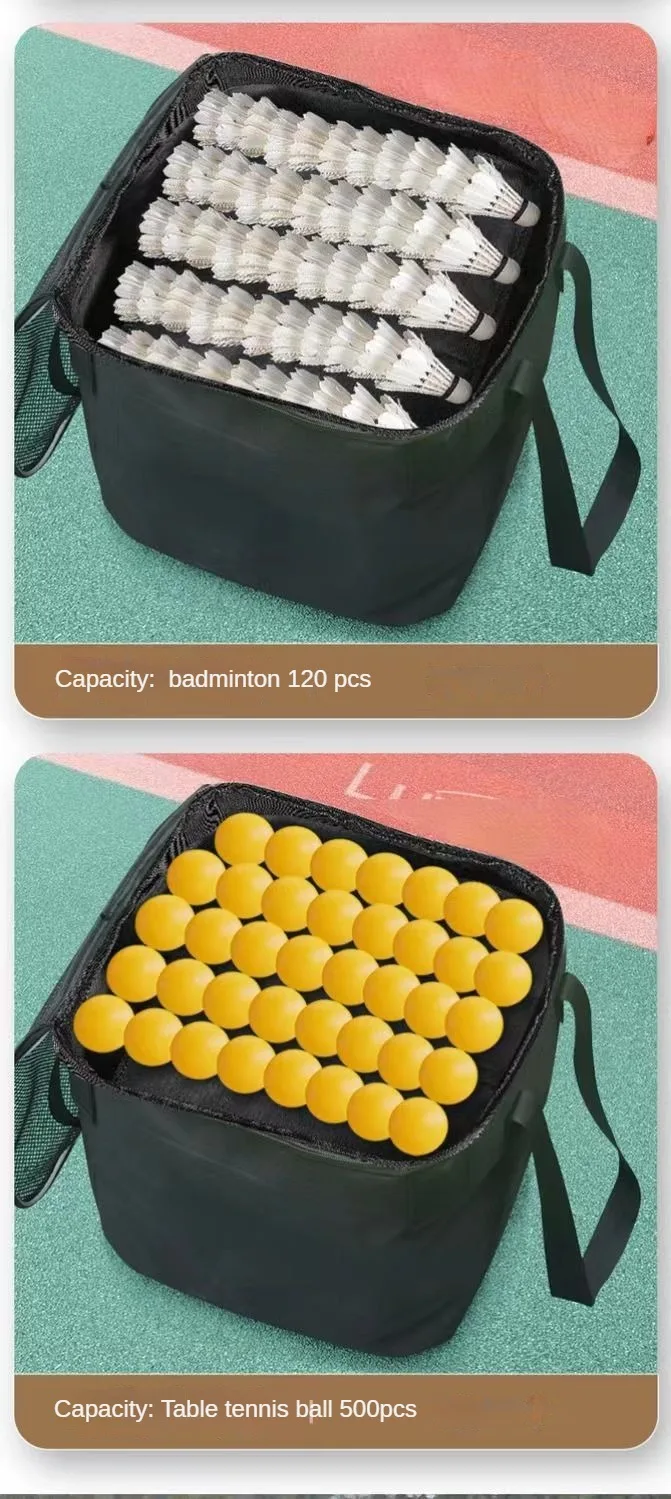 Custom Portable Tennis Training Coach Caddy Large Storage Folding Movable Trolley Practical Tennis Ball Basket Cart With Wheel supplier