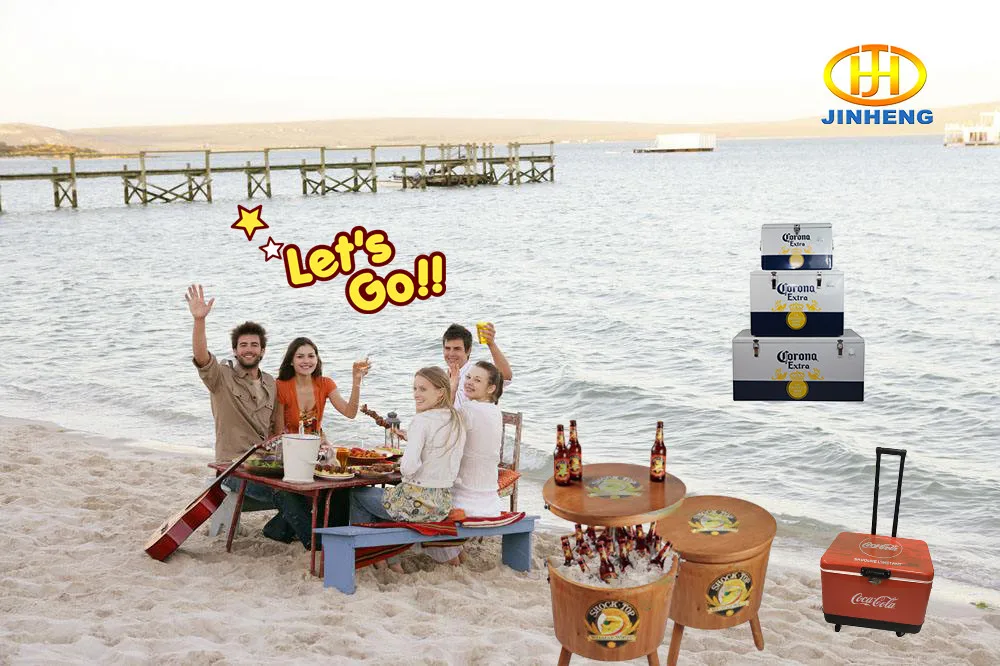 20 Liters Metal Coolers Manufacture Corona Extra Ice Cooler Box Ice