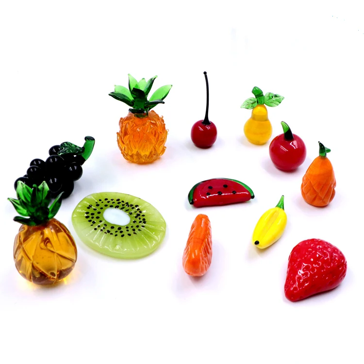 New Collection Murano Glass Fruit Ornament Decoration