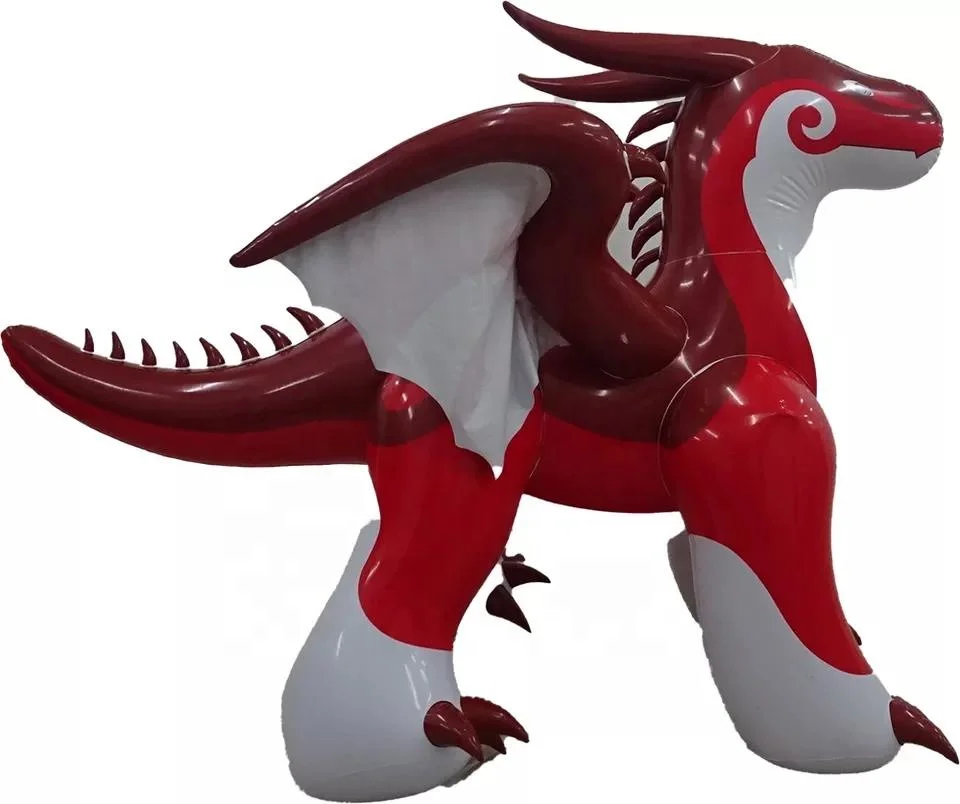 Custom Advertising Pvc Inflatable Animal huge Flying Dragon Model Zenlth Inflatable Dragon for Brand Marketing