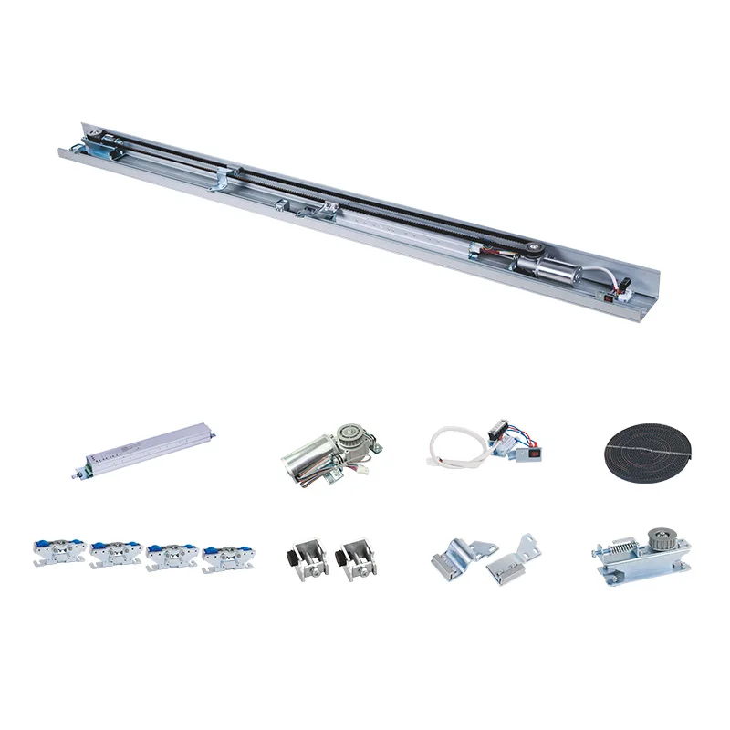 Doortec Automatic Sliding Commercial Single or Double Door Operator Antomatic Door Kit HH125 1 YEAR Modern Hotel