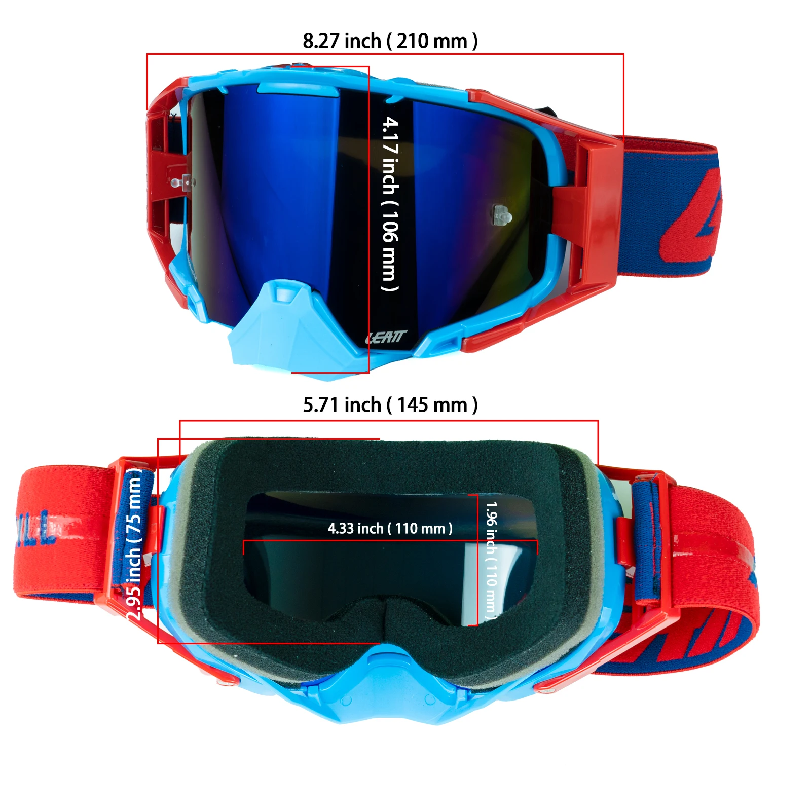 Masque Otg Masque FMF POWERCORE Motocross - Lentille Anti-buée Vert
