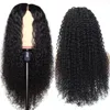 curly wave lace front wig