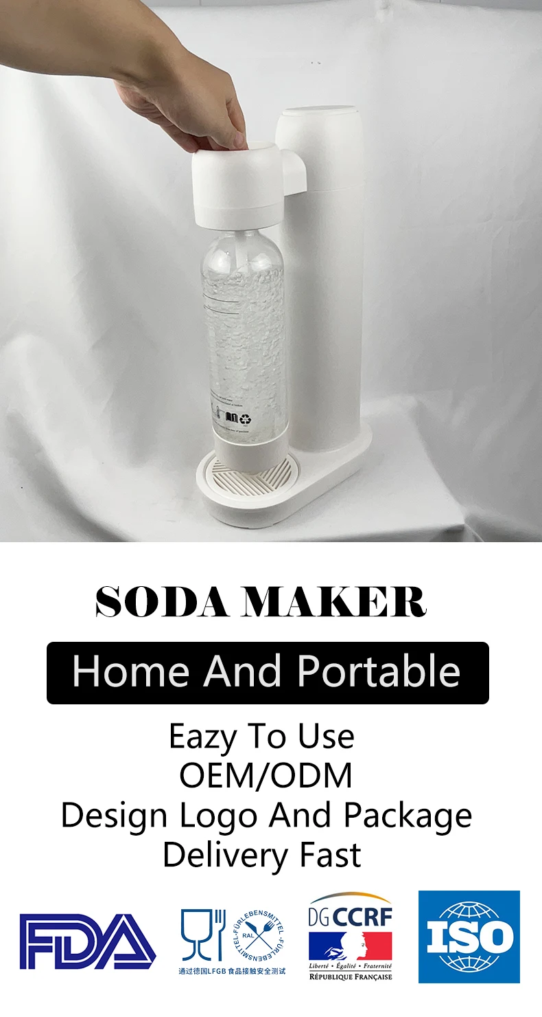 Soda Maker Desktop Carbonated Soda Sparkling Water Maker Machine