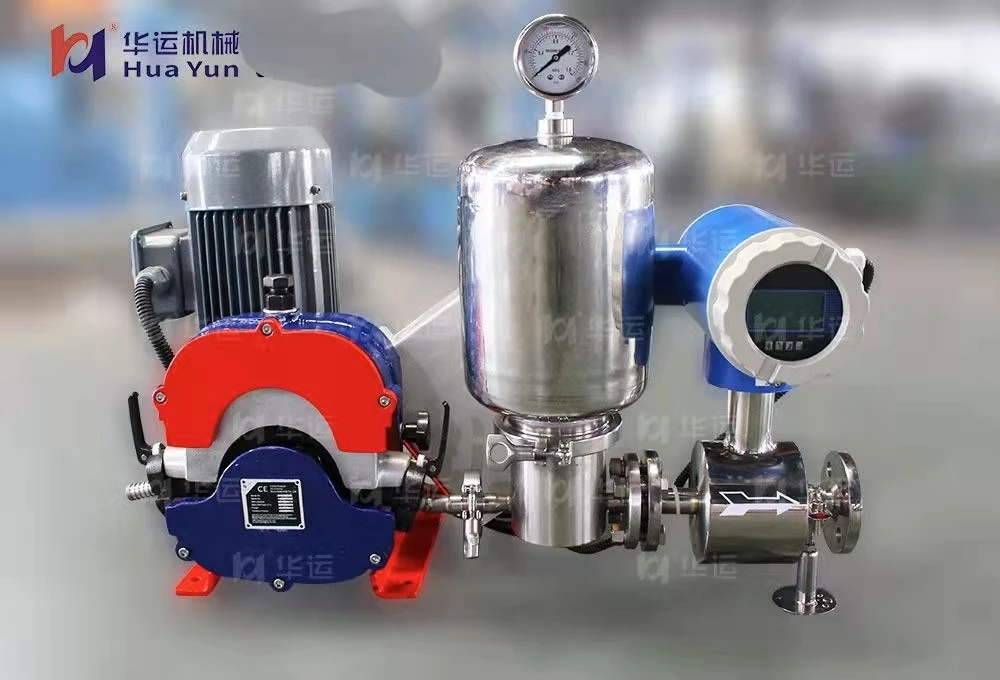 Self-priming Industrial Peristaltic Squeeze Dosing Hose Pump For ...