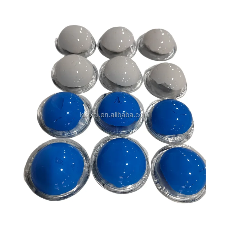 Новая дополнительная силиконовая шпатлевка/зубная шпатлевка/Стоматологический материал --- 100 пар по 25 г синего цвета