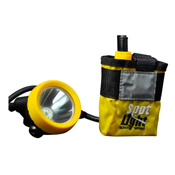 20000 Lux Underground Coal Mining Light Rechargeable LED Miner Cap Lamp With Charger