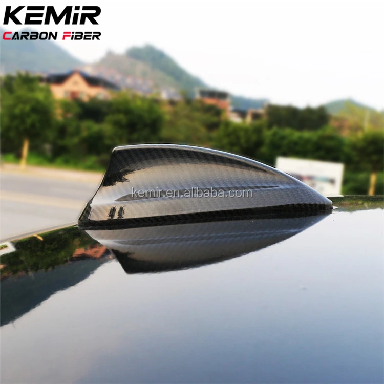 Copertura Pinna Serie 2 3 4 Copertura Antenna Pinna BMW In Fibra Di Carbonio - Per Serie 2, 3, 4, 5, 7, M2, M3, Adesivo, Nera Decorazione Auto BMW - 4