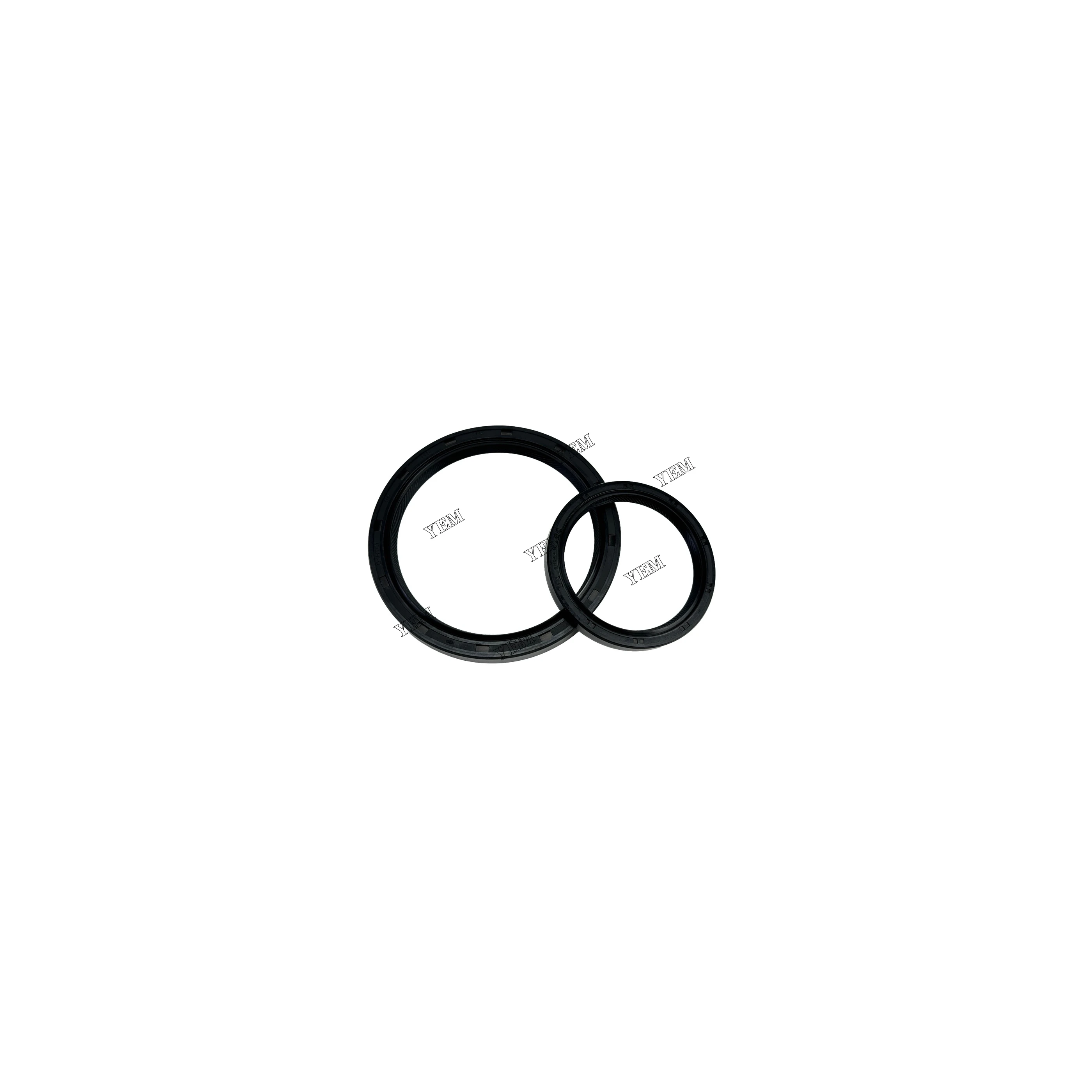 4DR7 Crankshaft Front Rear Oil Seal for Mitsubishi Tractor Excavator Mowers Engine Repair Parts Genuine Engine Parts