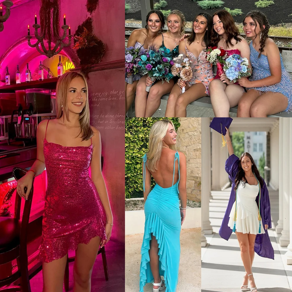 Alibaba.com: Lucy in the Sky 4098 Techno Crepe Ruffle Corset Dress, Mini  A-Line Halter Dress, Anti-static and Breathable fabric : Ideal for parties  and casual events.