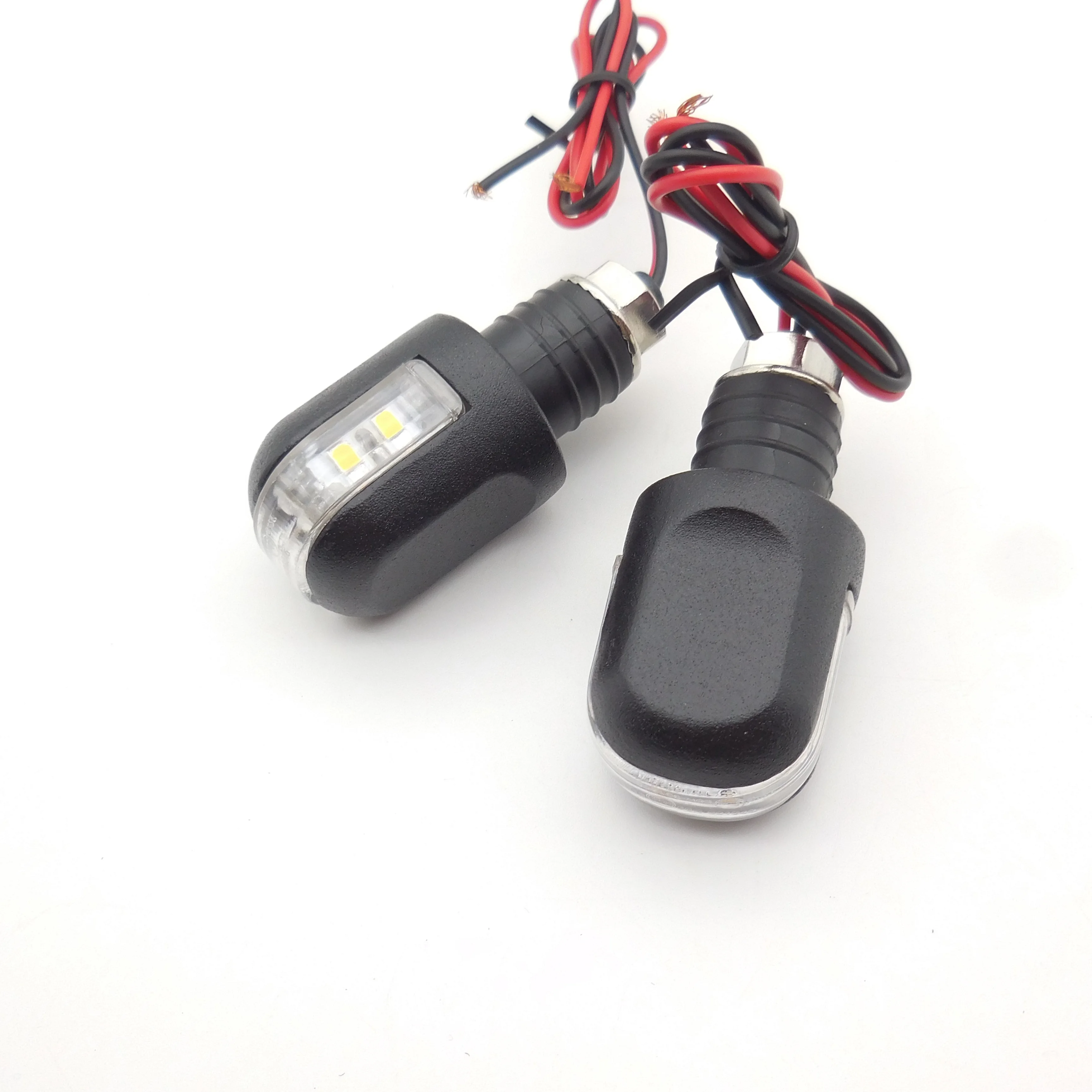 摩托车把手酒吧结束led 转向信号灯自行车led 指示灯blinker 琥珀灯摩托车转向信号指示器 Buy Led摩托车指示器 摩托车 手柄酒吧led灯 摩托车转向灯