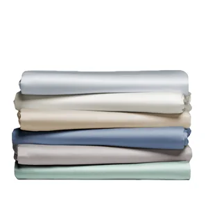 2026  New Arrival Ultra Smooth Ultimate Comfort Silky Soft 300TC 100% Organic Bamboo Bedding Sheets and Duvet Cover Sham
