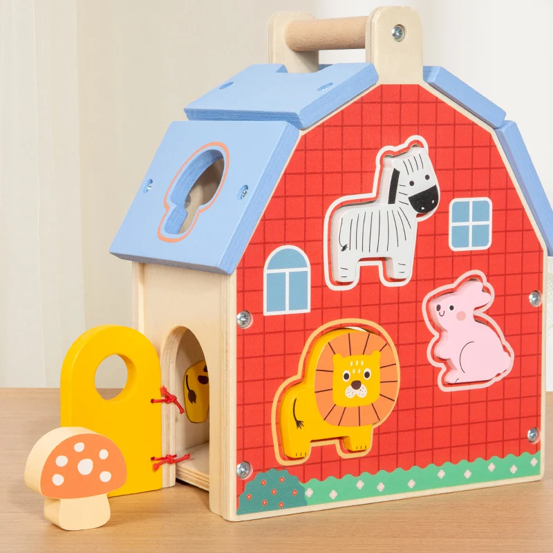 Wooden Animal House Puzzle preview 5