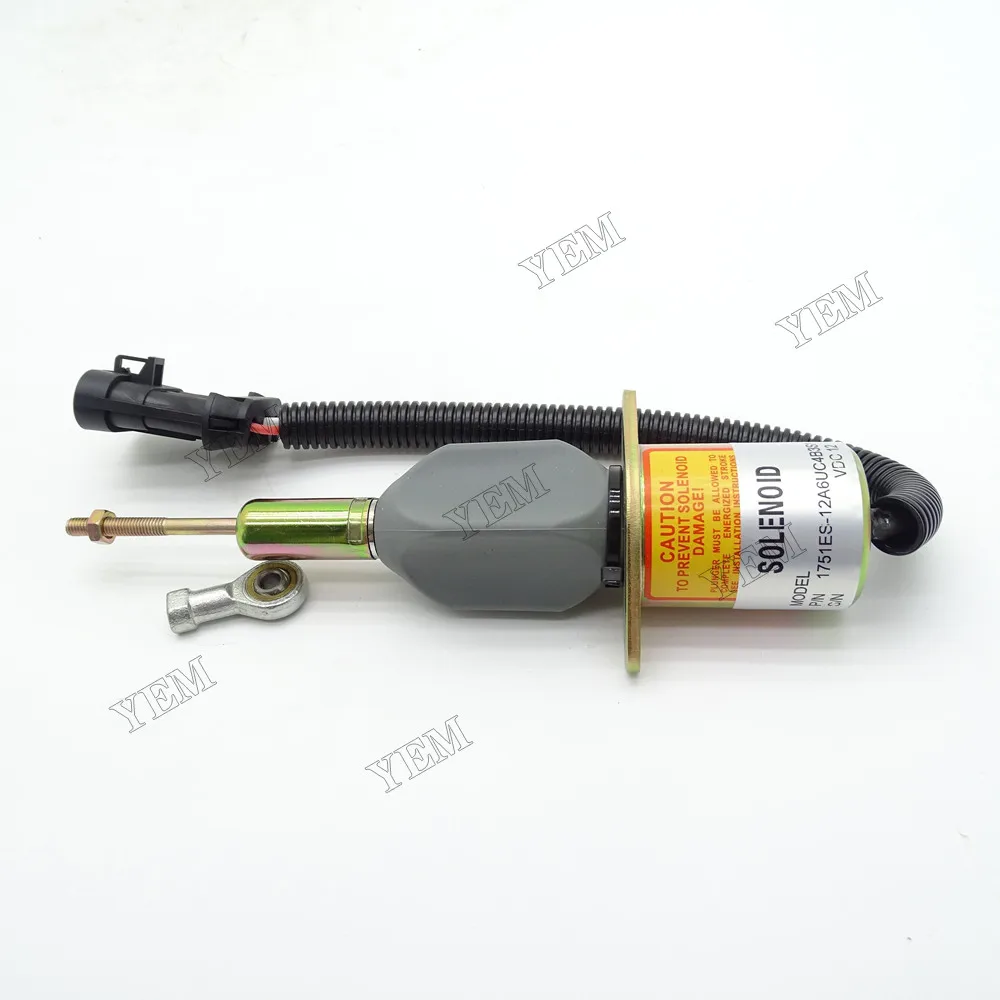 For Woodward Solenoid Valve 1751ES-12A6UC4B3S Replacement Engine Parts
