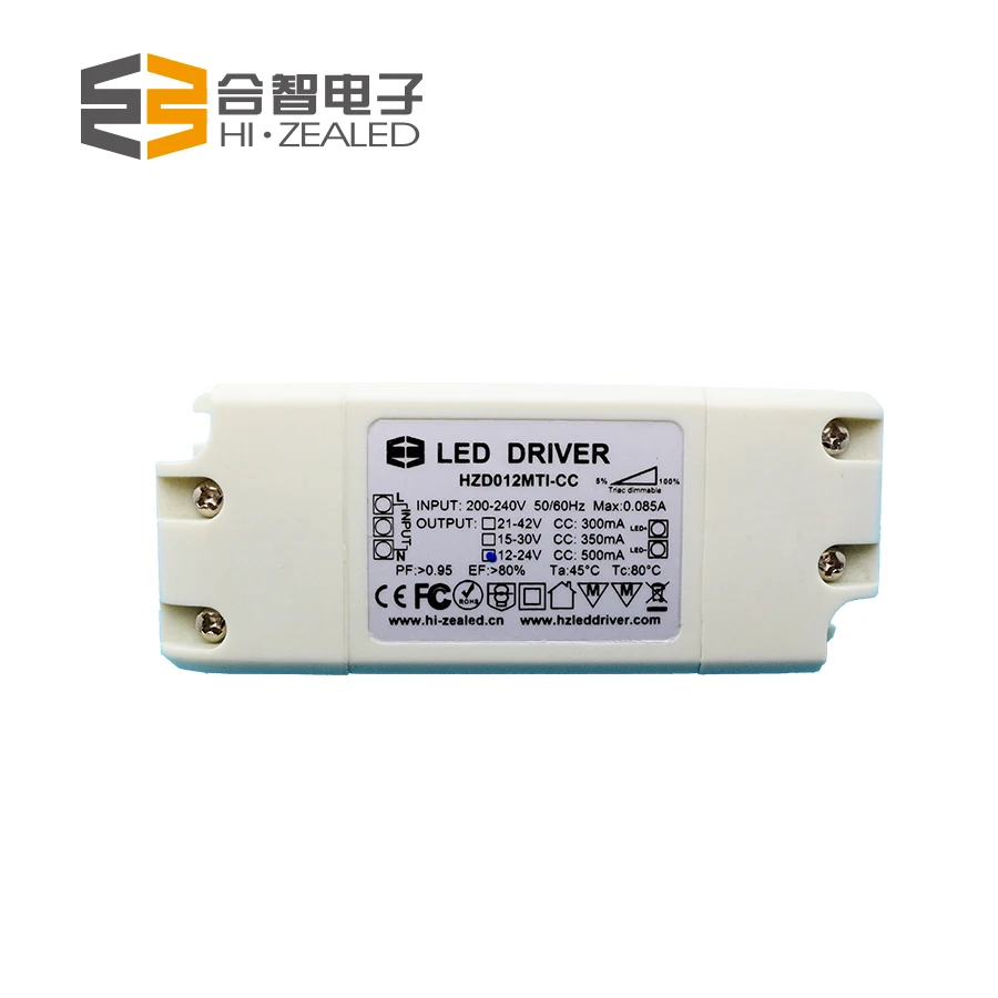 Wholesale Constant Voltage Led Power Supply Input 110VAC/220VAC to 12V 24V Triac Dimmable Led Driver 12W