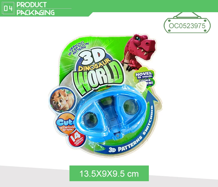 3D Dinosaur Machine View Glasses New Toys 2021 Kids for Wholesale