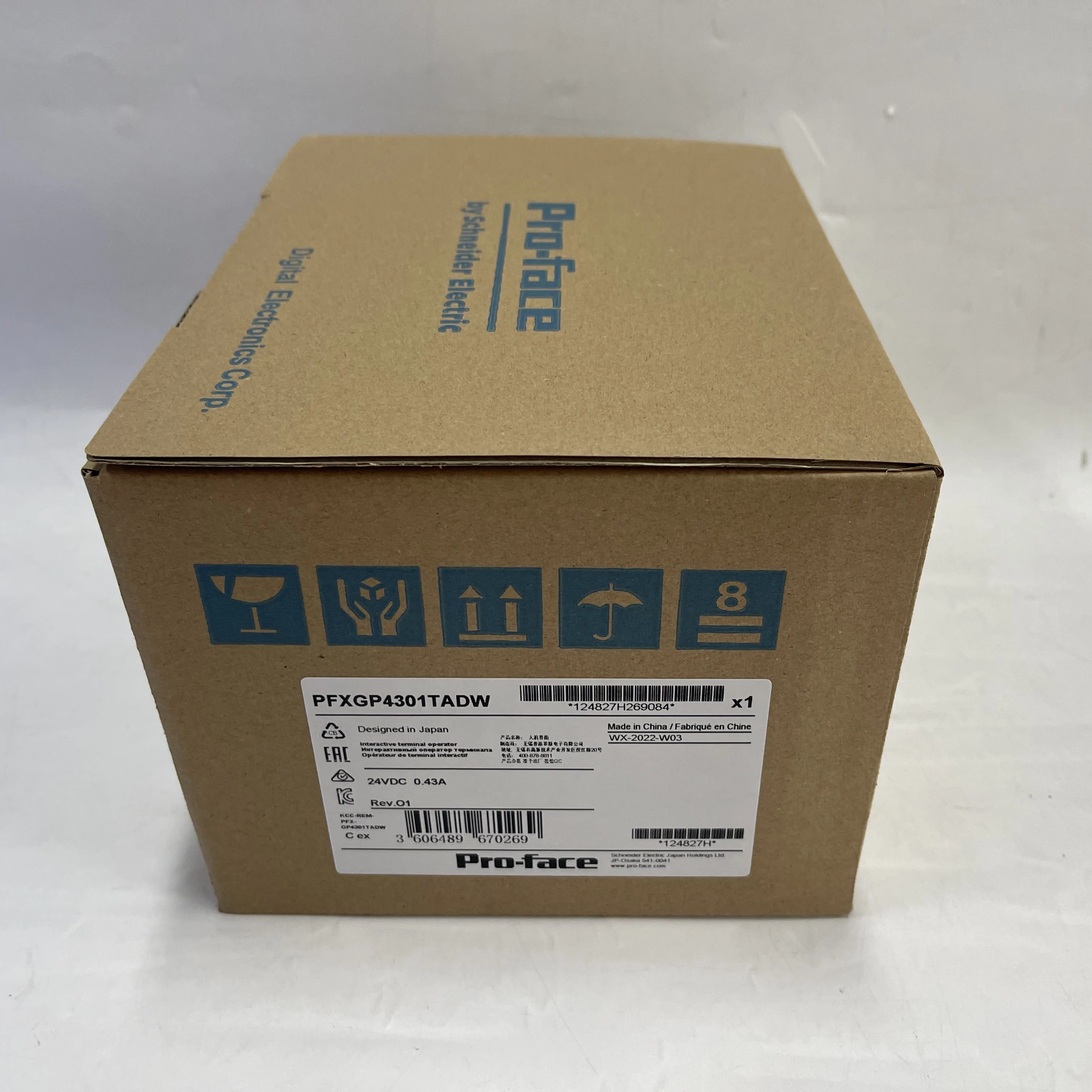 Pro-face (Schneider) HMI Touch Screen PFXGP4301TADW Pro-face (Schneider) HMI Touch Screen PFXGP4301TADW