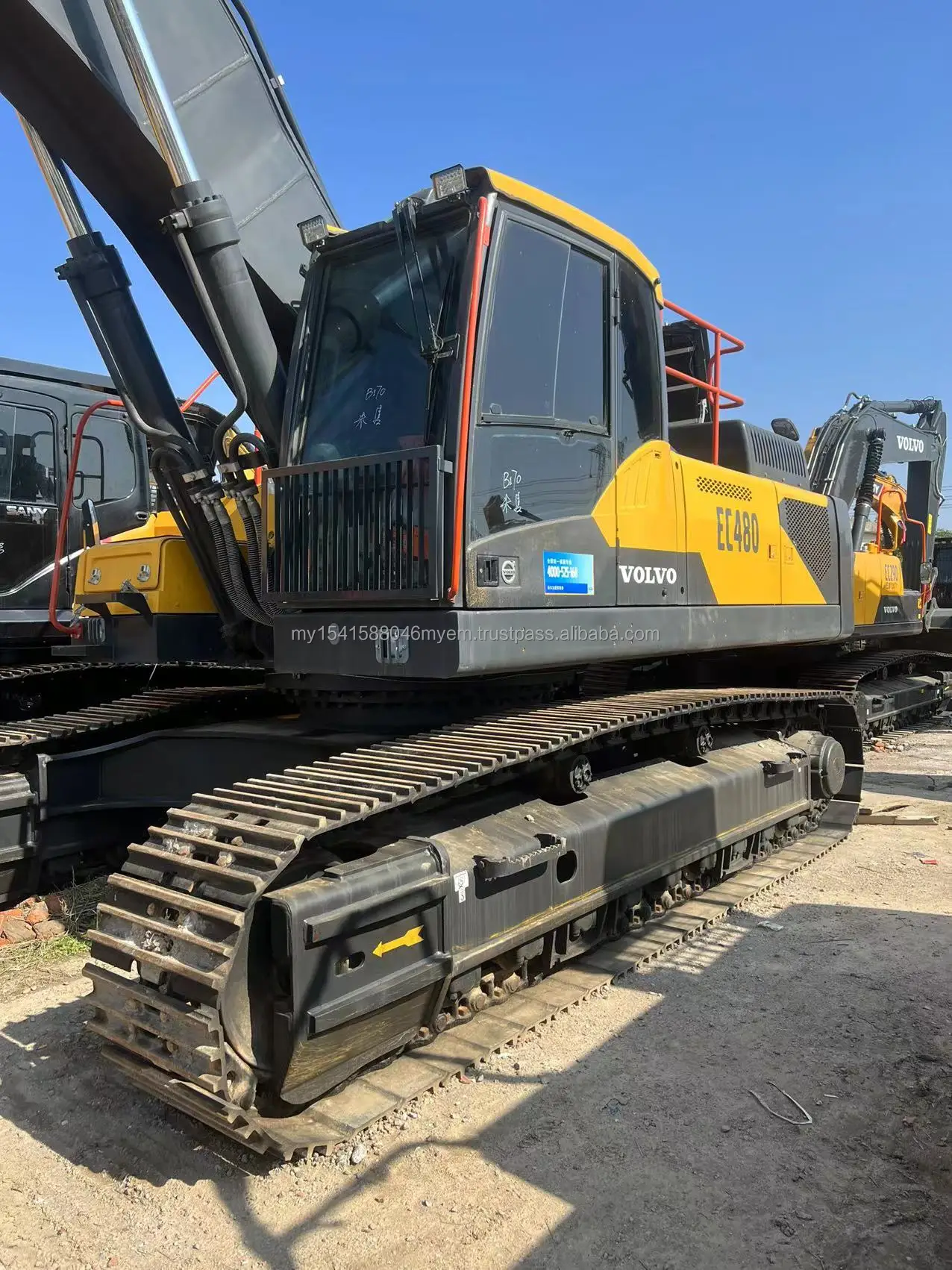 Cheap price Used Volvo EC480 Excavator Original Used Volvo EC480 380 290 300 350 360 Crawler Excavator