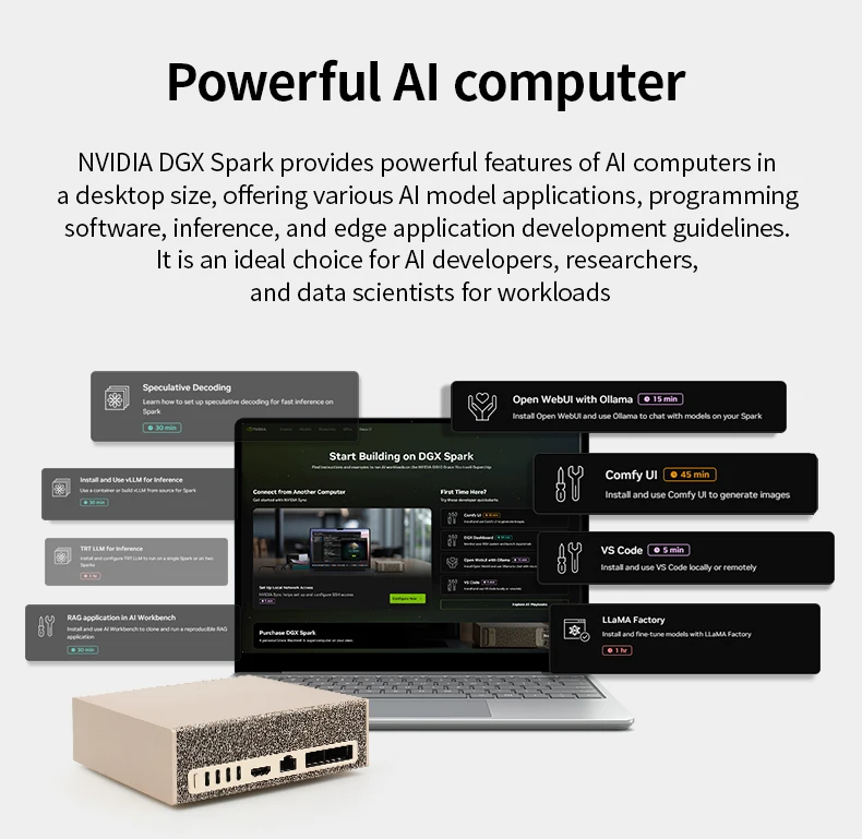 NVIDIA DGX Spark Dual-System Clustered Supercomputer Linux